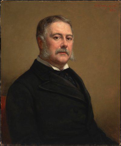 Chester Alan Arthur, 1884. április. alkotó: George Peter Alexander Healy