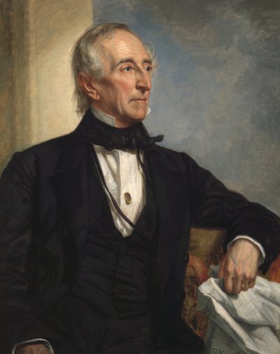 John Tyler (1790-1862) alkotó: George Peter Alexander Healy