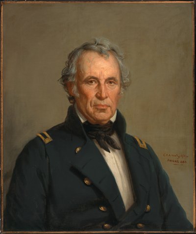 Zachary Taylor (1784-1850) alkotó: George Peter Alexander Healy