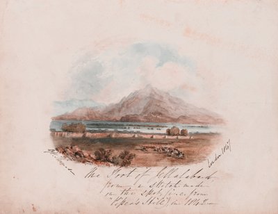 „Jellalabad erődje 1842-ben a helyszínen készült vázlatból (azaz a „Piper