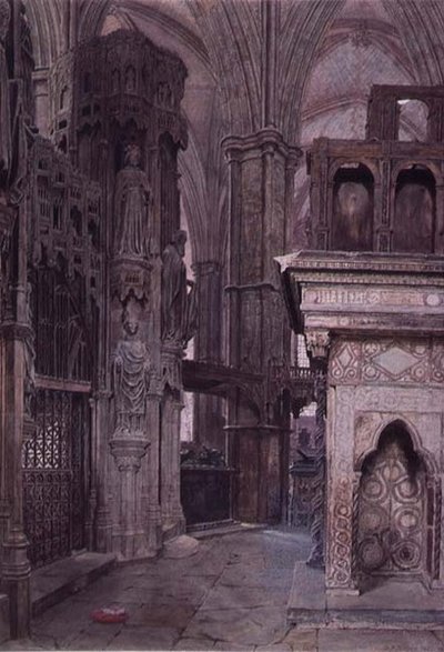 Edward the Confesors Chapel, Westminster Abbey alkotó: George Price Boyce