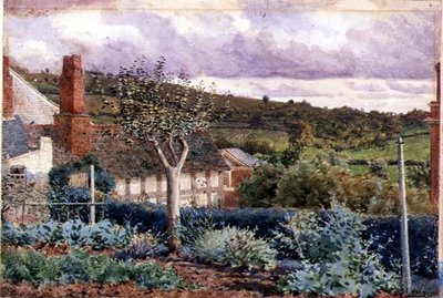 A Bromyard-i Sherford Cottage kertjéből alkotó: George Price Boyce