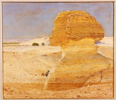 A Nagy Szfinx Gizehben, 1862 alkotó: George Price Boyce