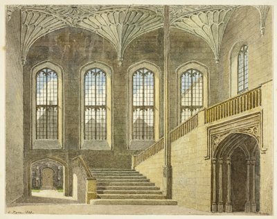 Entrance Hall, Christchurch, Oxford alkotó: George Pyne