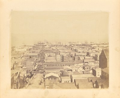 Kilátás a Sacramento Streetre. alkotó: George R. Fardon