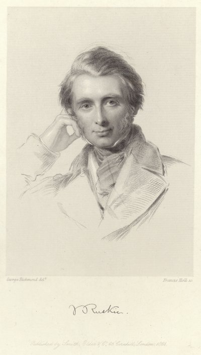 John Ruskin portréja alkotó: George Richmond