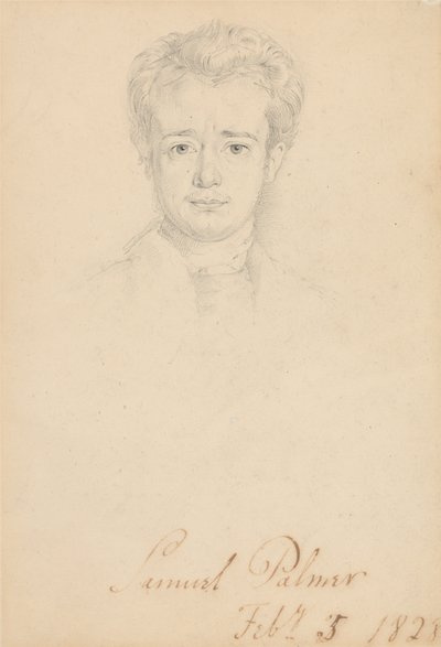 Samuel Palmer portréja, 1828. február 5. alkotó: George Richmond