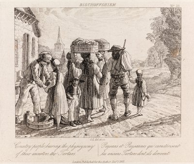 Bischoffshiem, 1821 körül (rézkarc) alkotó: George Robert Lewis
