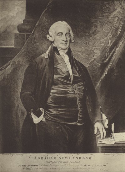 Abraham Newland alkotó: George Romney