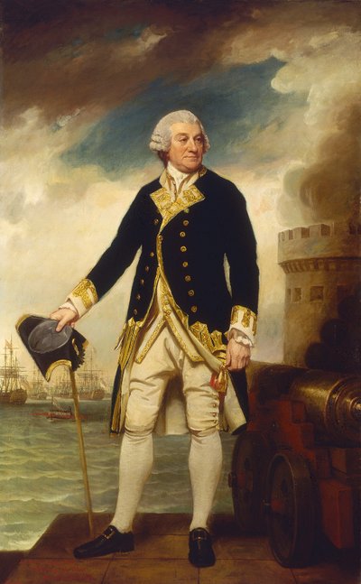 Sir Francis Geary admirális (1709/10-1796) alkotó: George Romney