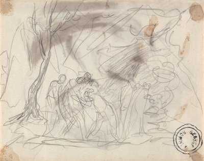 Canidia és a fiatalok alkotó: George Romney