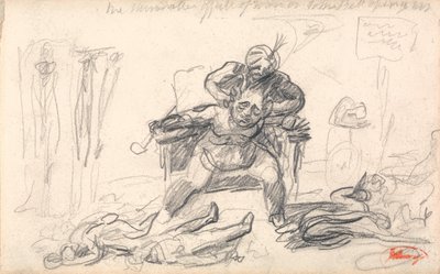 A démon uralkodója és alattvalói: „A háború szörnyű következményei John Bullra nézve...” alkotó: George Romney