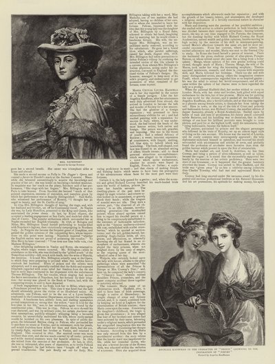A régmúlt napok tisztességes hírességei alkotó: George Romney