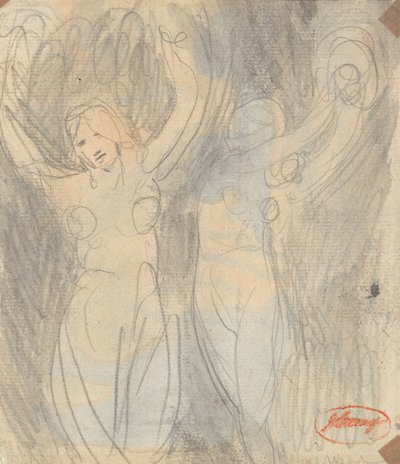 Női figurák alkotó: George Romney
