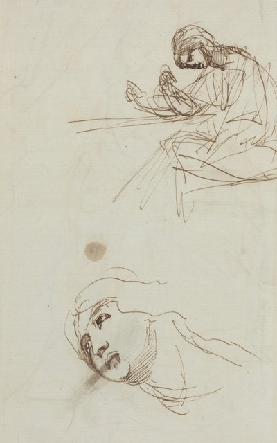 Alakrajzok [hátoldal] alkotó: George Romney