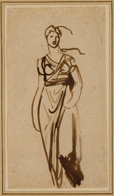 Egy nő alakja alkotó: George Romney