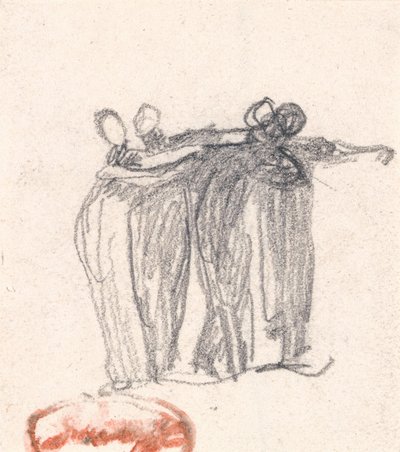 Négy nő ölelkezik alkotó: George Romney