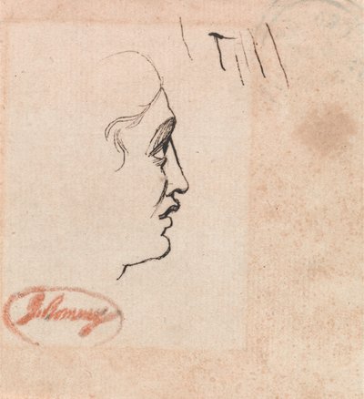 Egy fiatal feje alkotó: George Romney