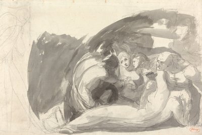 Howard börtönlátogatása alkotó: George Romney
