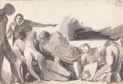 Howard börtönlátogatása alkotó: George Romney