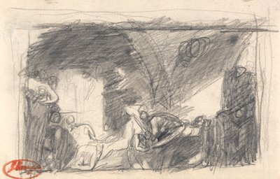Howard börtönlátogatása alkotó: George Romney