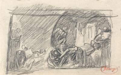 Howard börtönlátogatása alkotó: George Romney