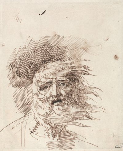 Lear király a viharban alkotó: George Romney