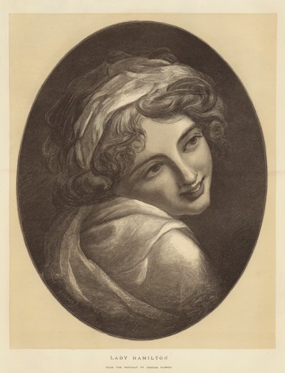 Lady Hamilton alkotó: George Romney