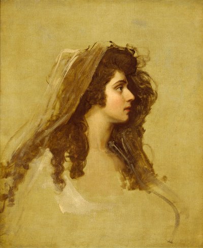 Siddons asszony, 1784 alkotó: George Romney