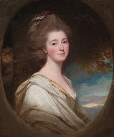 Portrait of Jane Hoskyns, c. 1778-1780 (oil on canvas) alkotó: George Romney