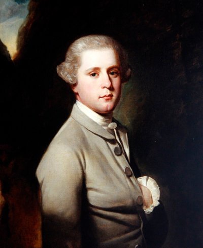 Egy úriember portréja, 1770 körül (olaj, vászon) alkotó: George Romney