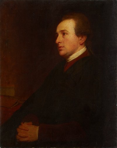 Egy fiatal férfi portréja íróasztalánál alkotó: George Romney