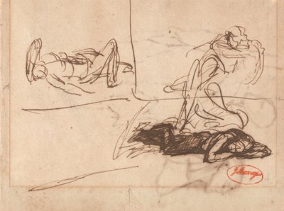 Fekvő alakok alkotó: George Romney