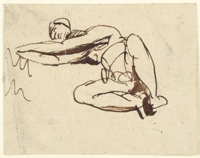 Fekvő alak alkotó: George Romney