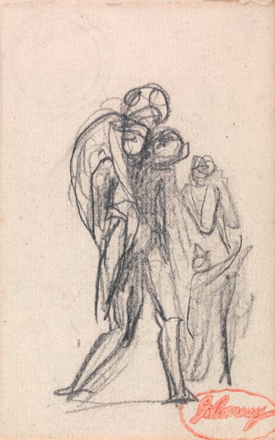 Menekültek csoportja alkotó: George Romney