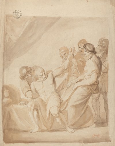 Samson legyőzése alkotó: George Romney