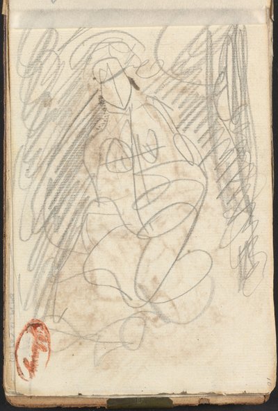 Ülő akt alkotó: George Romney