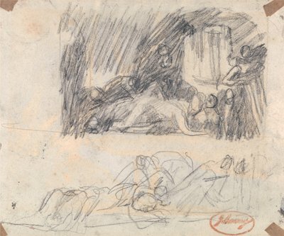 Vázlat Howard jelenetéhez alkotó: George Romney
