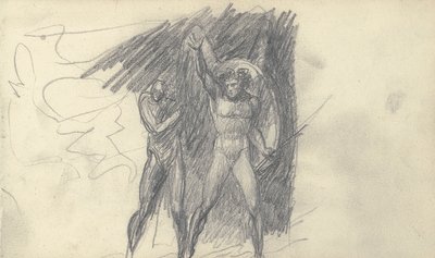 Vázlatfüzet rajz alkotó: George Romney