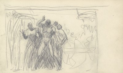 Vázlatfüzetből származó rajz alkotó: George Romney