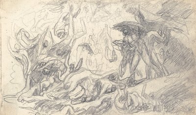 Vázlatfüzetből származó rajz alkotó: George Romney