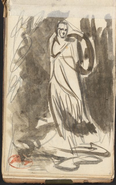 Álló női alak alkotó: George Romney