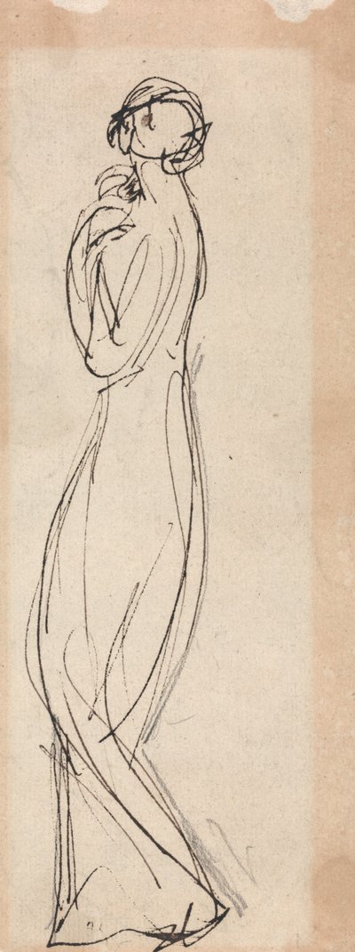 Álló női alak alkotó: George Romney