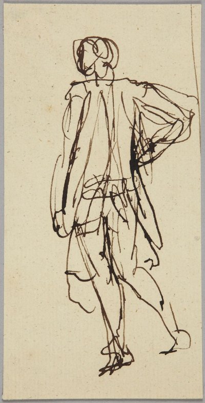 Álló férfi alak alkotó: George Romney