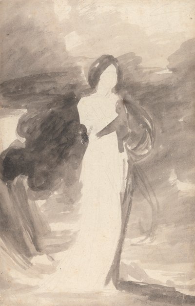 Tanulmány egy álló hölgyről alkotó: George Romney