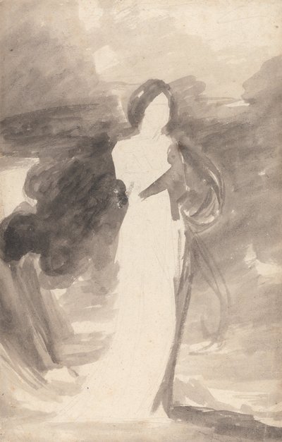 Tanulmány egy álló hölgyről alkotó: George Romney