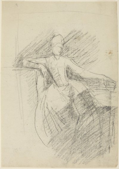 Egy ülő nő ábrázolása alkotó: George Romney