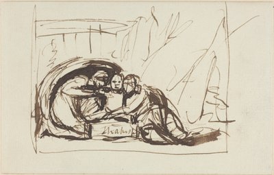 A csecsemő Shakespeare, akit a komédia és a tragédia nevelt fel alkotó: George Romney