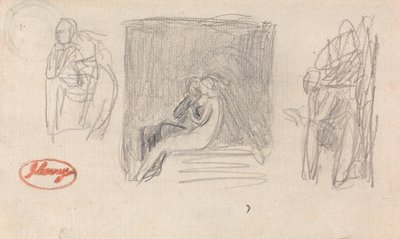 Három tanulmány alkotó: George Romney