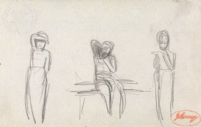 Egy fiatal lányról szóló három tanulmány alkotó: George Romney